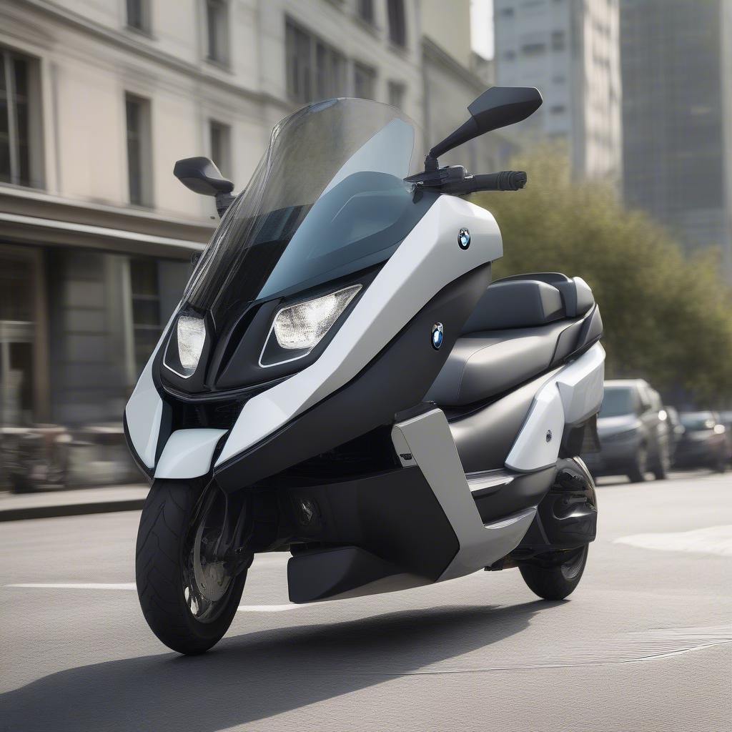 BMW C1: Mái che an toàn và độc đáo