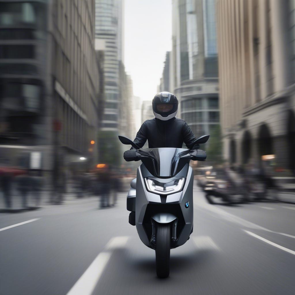 BMW C1 Vận Hành Linh Hoạt Trong Đô Thị