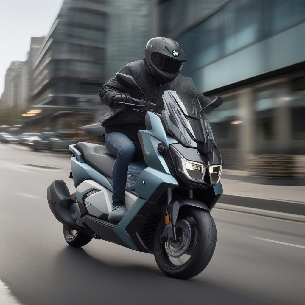 BMW C400X Đường Phố