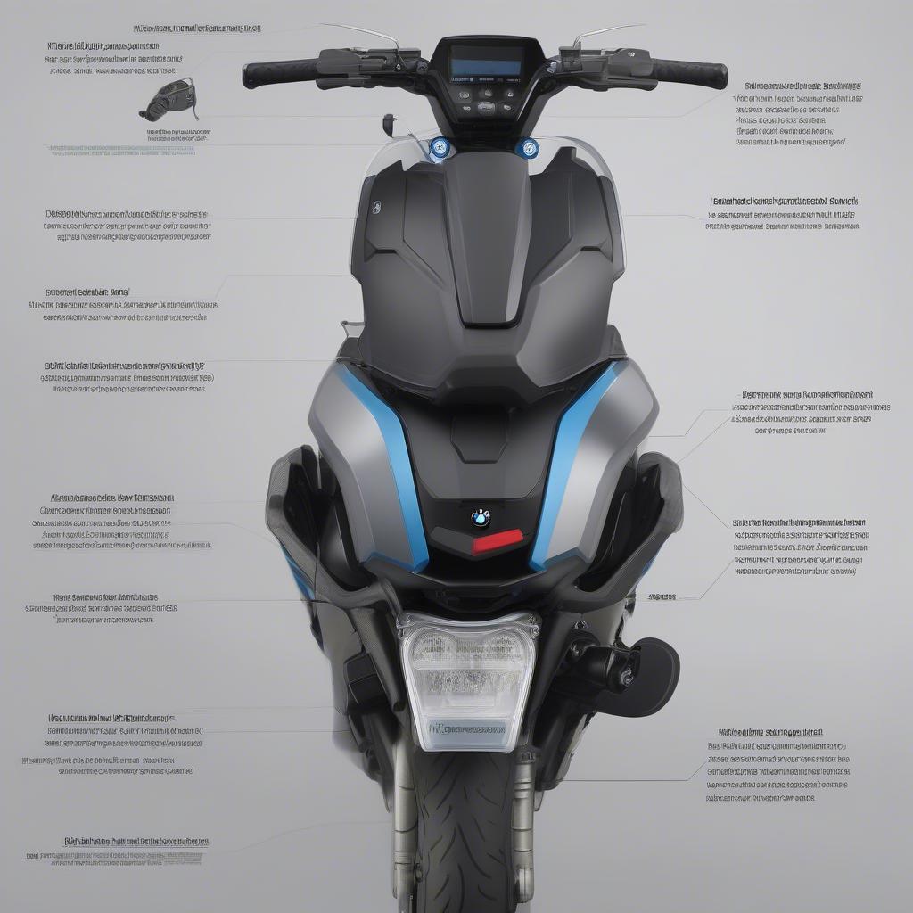 Hệ thống an toàn BMW C400X GT 2019