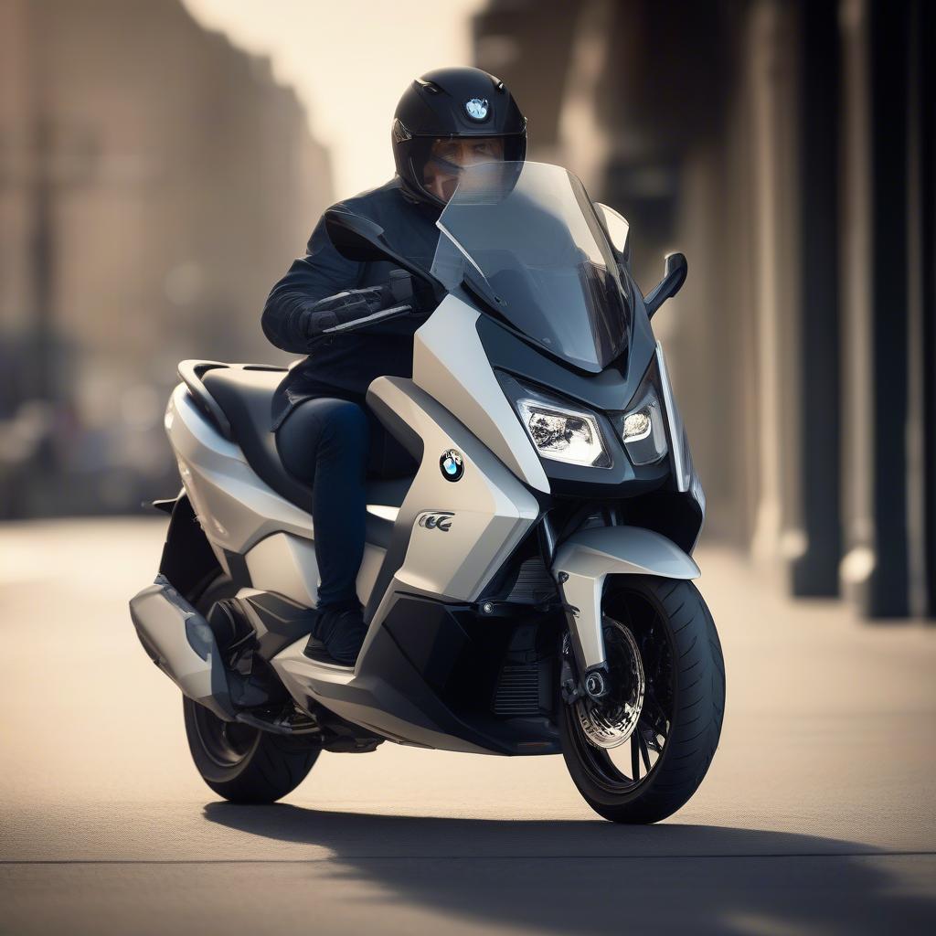 BMW C650 Sport 2016 Thiết Kế Thể Thao