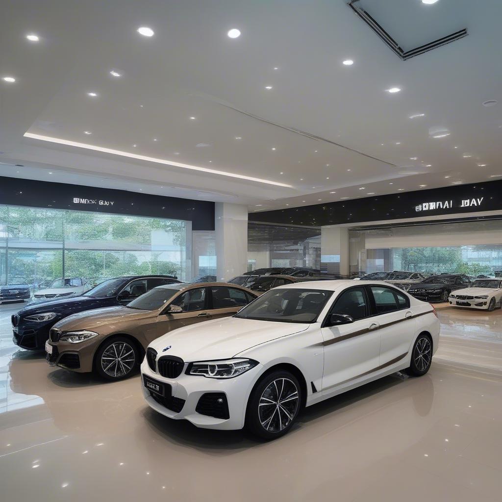 Các dòng xe BMW tại Cầu Giấy