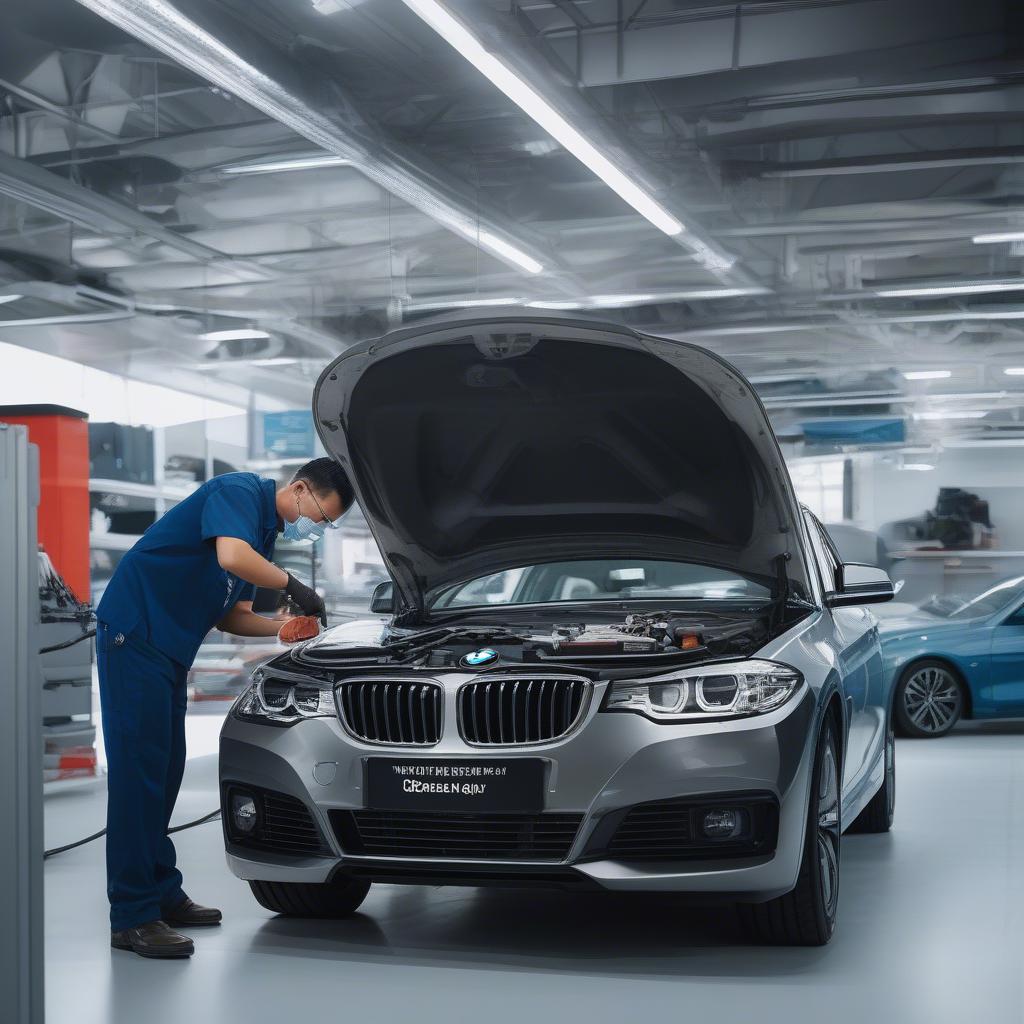 Dịch vụ chuyên nghiệp tại BMW Cầu Giấy