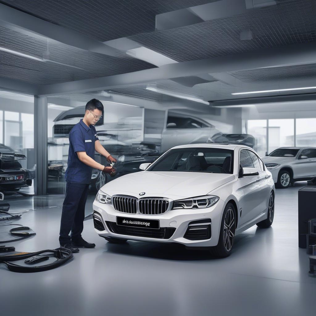 Dịch vụ hậu mãi chuyên nghiệp tại BMW Cầu Giấy