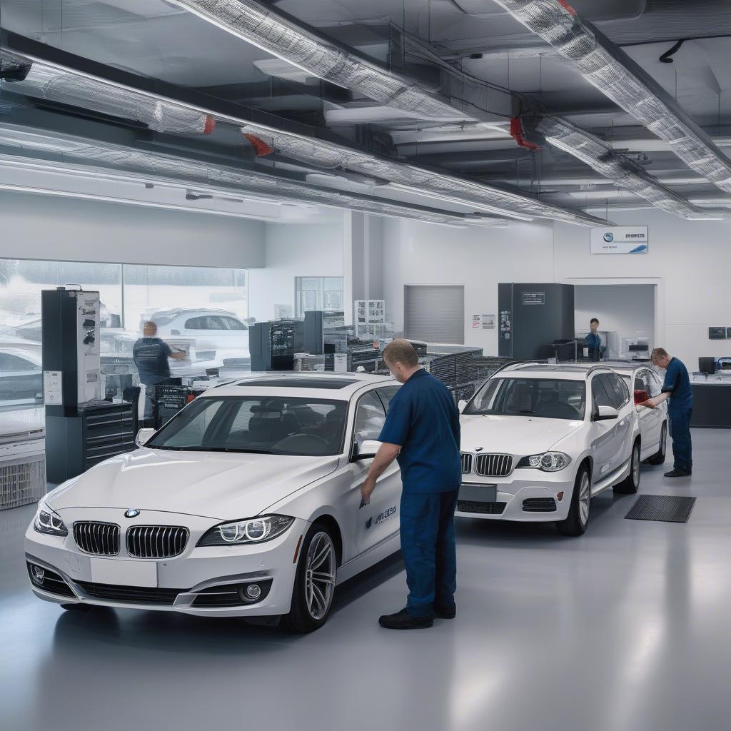 Dịch vụ tại BMW Cầu Giấy