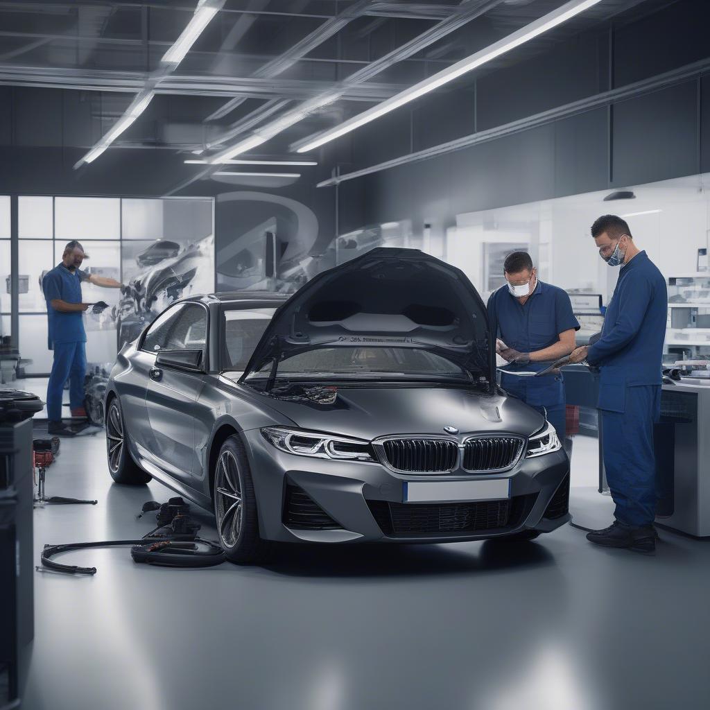 Dịch vụ bảo dưỡng xe BMW tại BMW Cầu Giấy