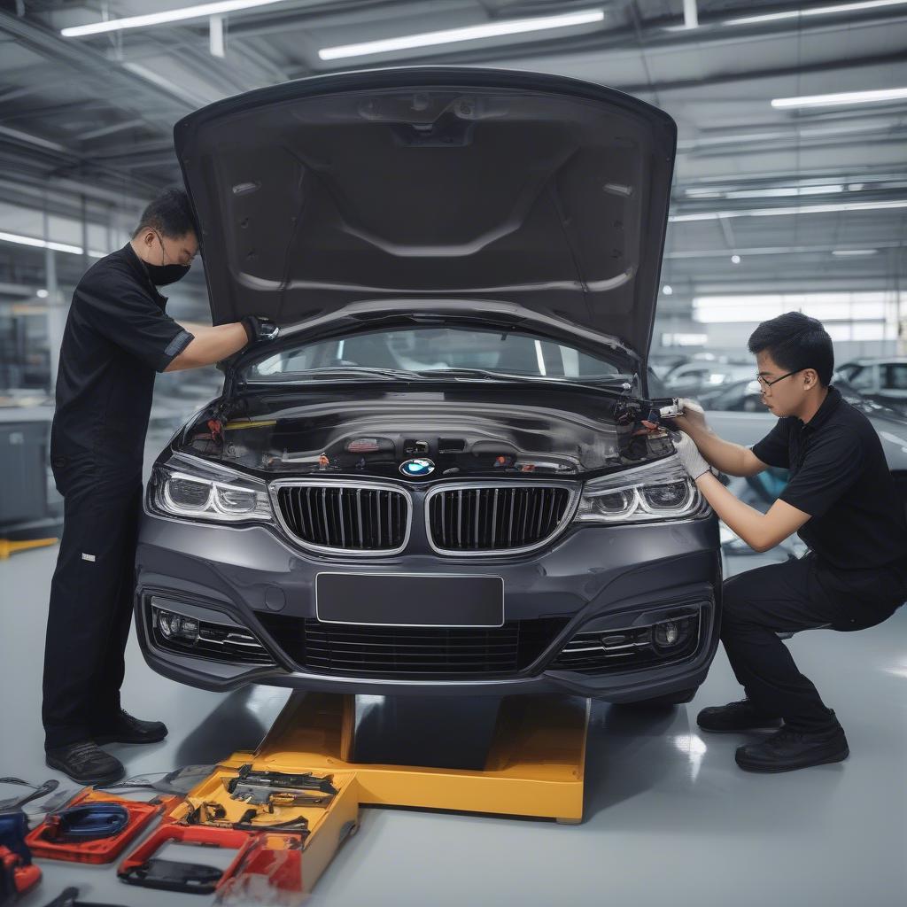 Dịch vụ bảo dưỡng BMW Cầu Giấy