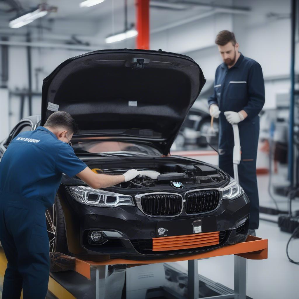 Dịch vụ hậu mãi tại BMW Cầu Giấy