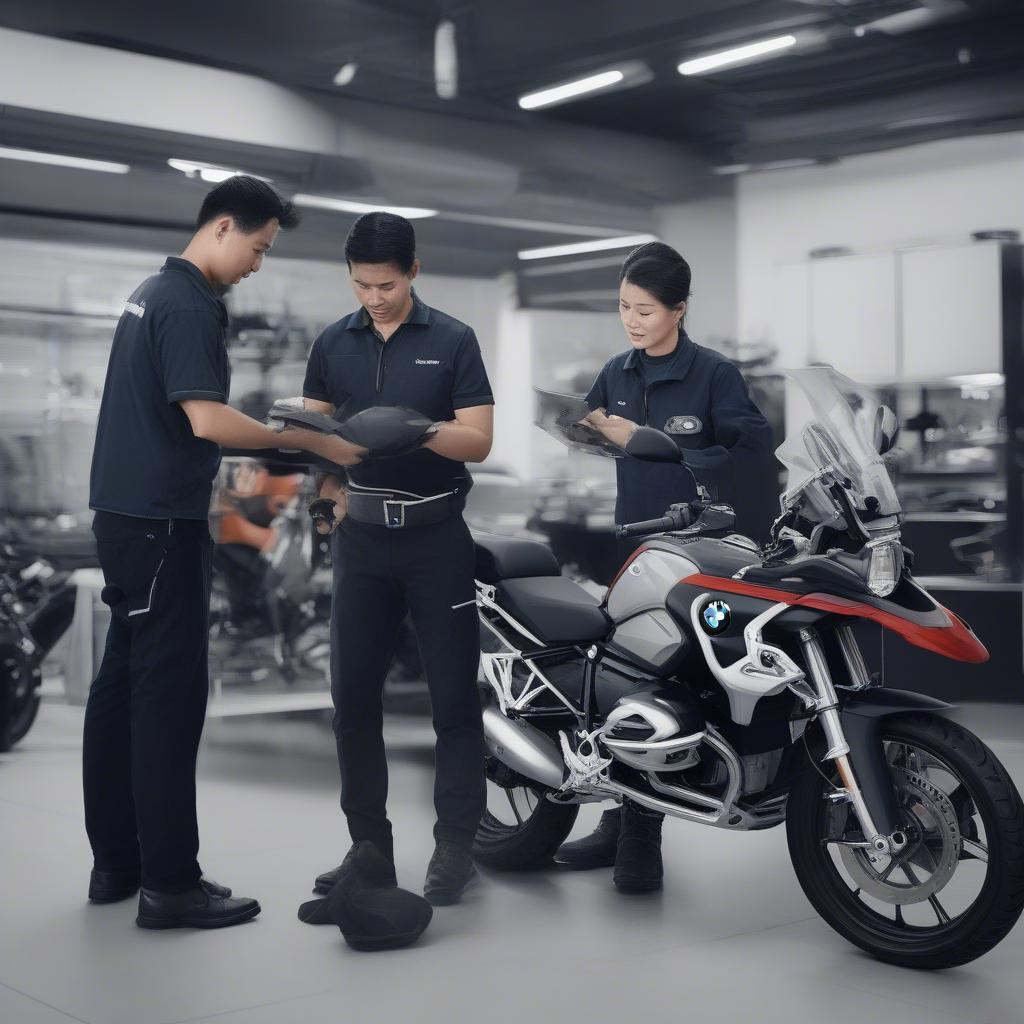 Dịch vụ hậu mãi BMW Cầu Giấy