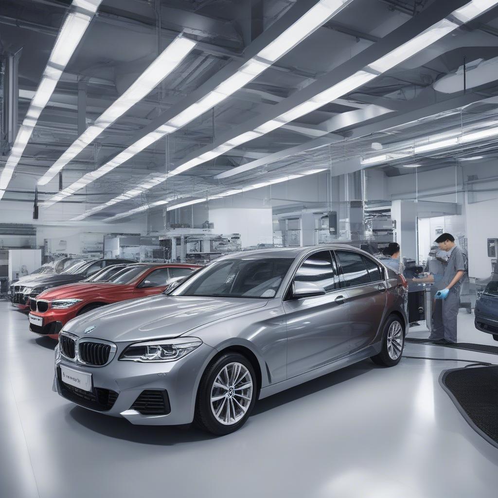 Dịch vụ hậu mãi tại BMW Cầu Giấy