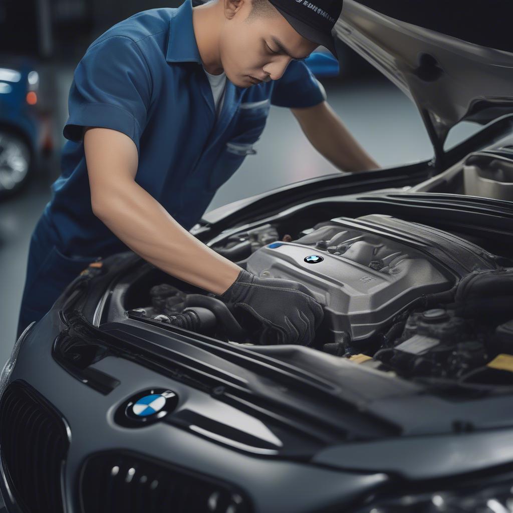 Dịch vụ hậu mãi tận tâm tại BMW Cầu Giấy