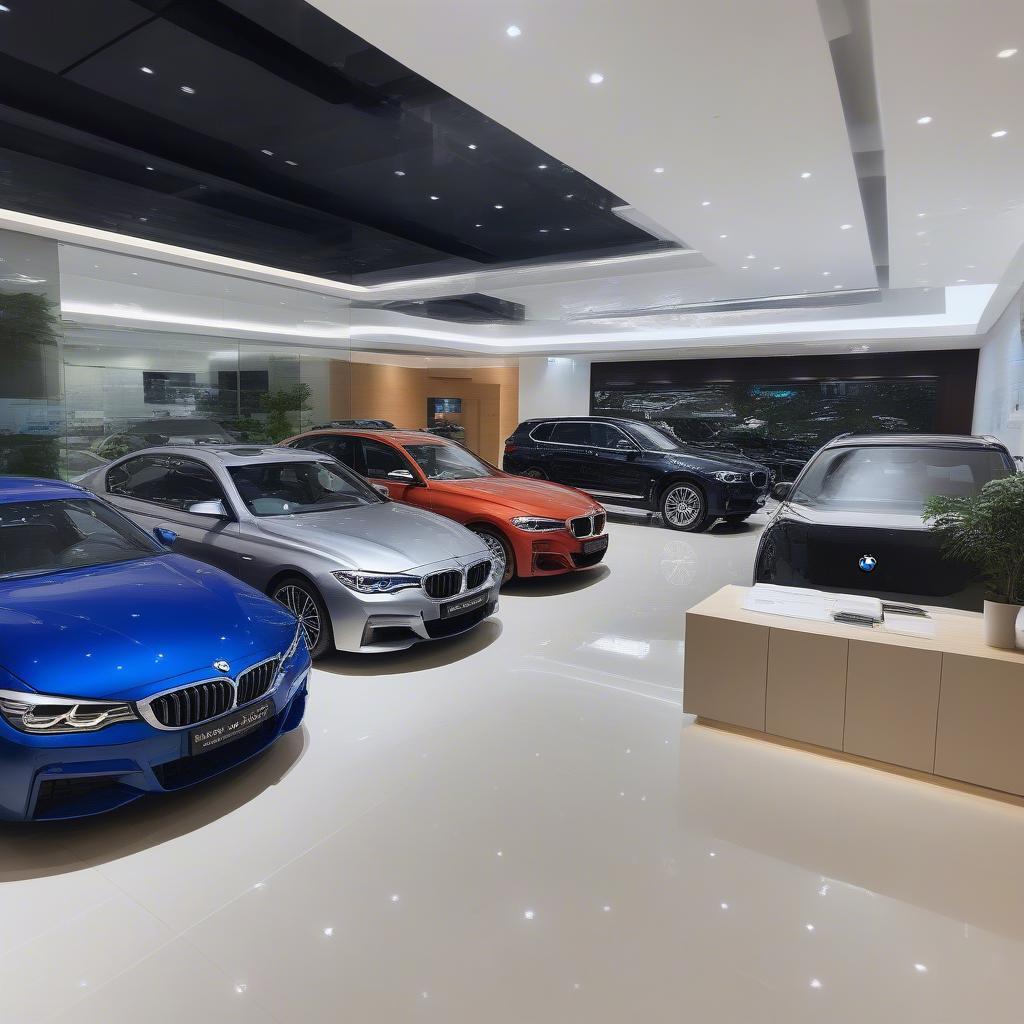 Showroom BMW Cầu Giấy sang trọng và hiện đại