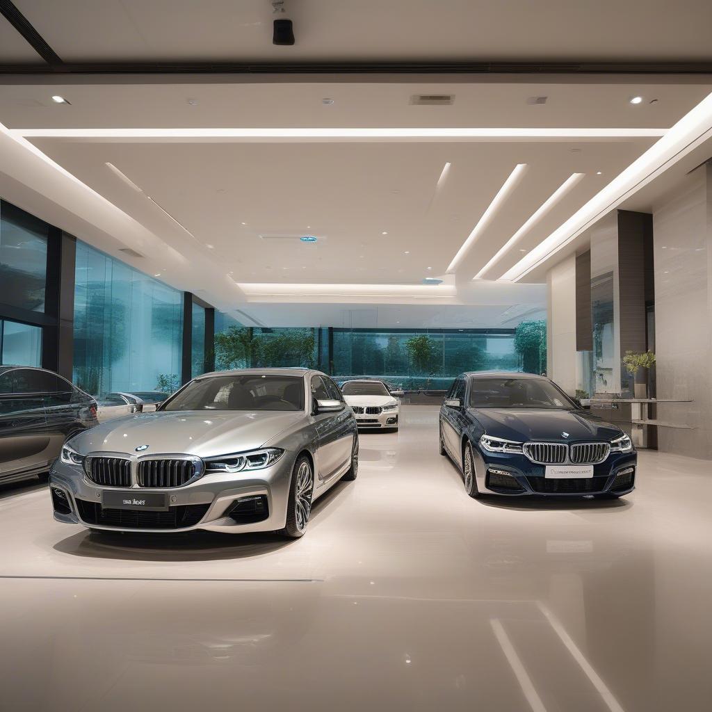 Showroom BMW Cầu Giấy sang trọng và hiện đại