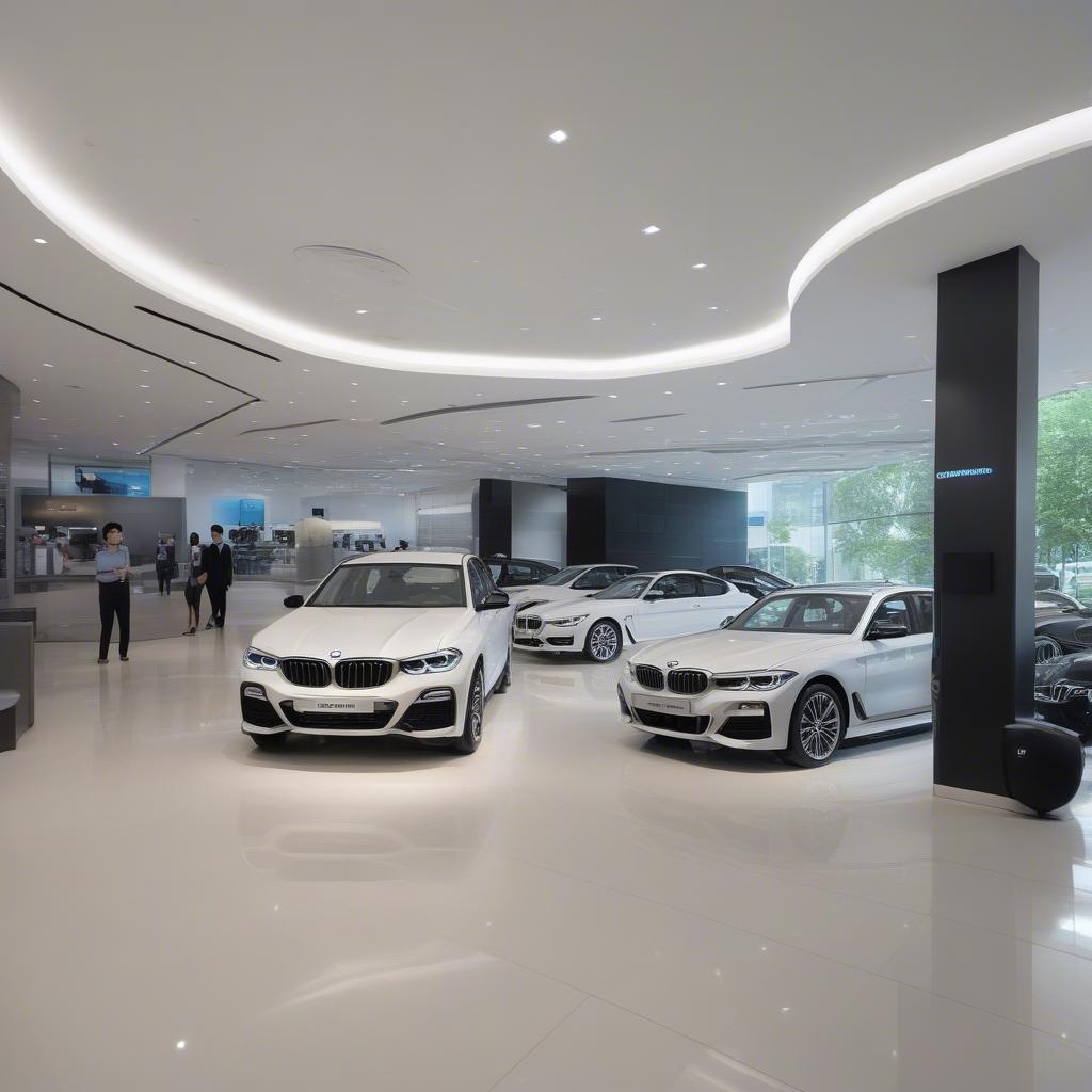 Showroom BMW Cầu Giấy sang trọng và hiện đại