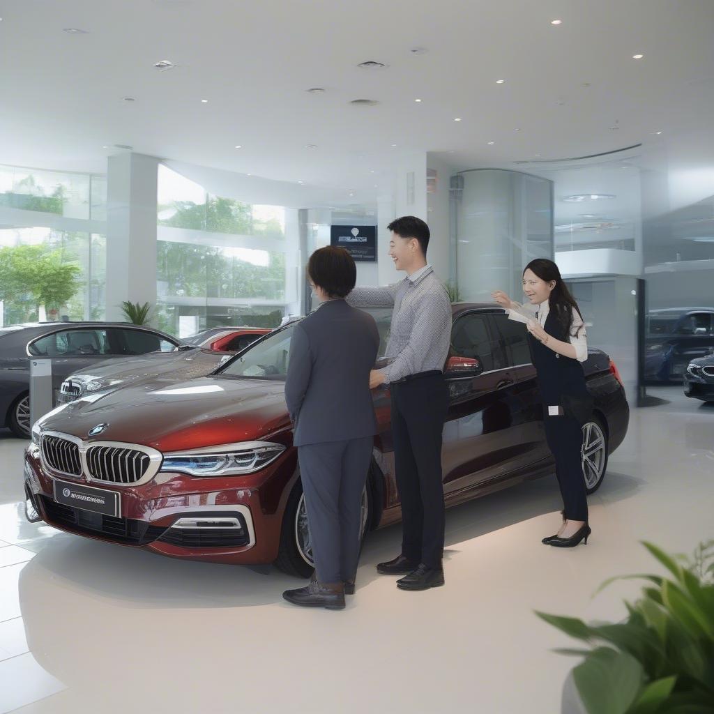 Trải nghiệm khách hàng tại BMW Cầu Giấy