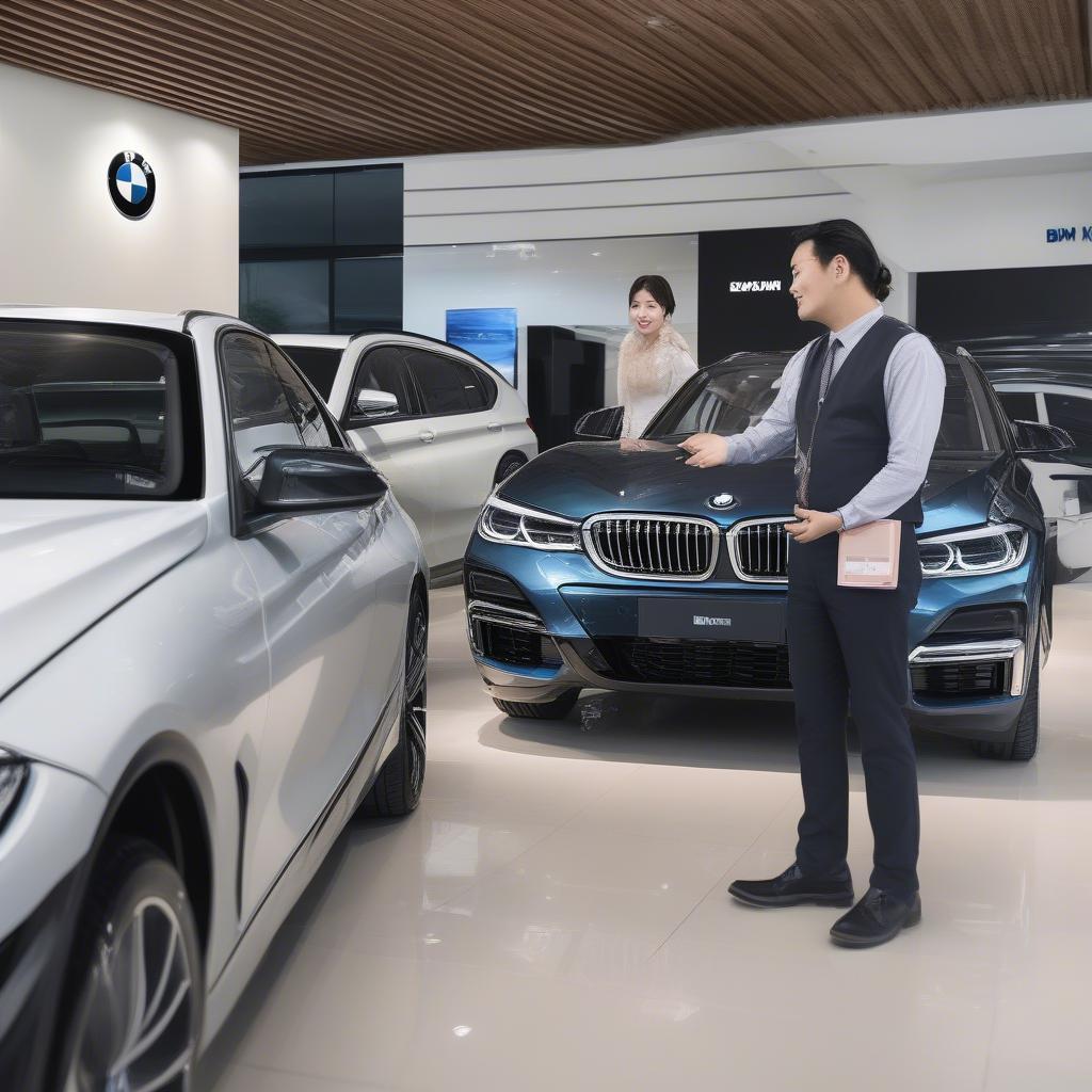 Đội ngũ tư vấn chuyên nghiệp tại BMW Cầu Giấy