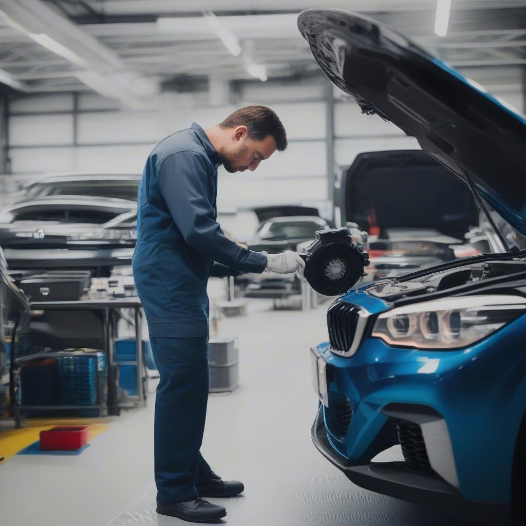 Kiểm tra BMW đã qua sử dụng được chứng nhận