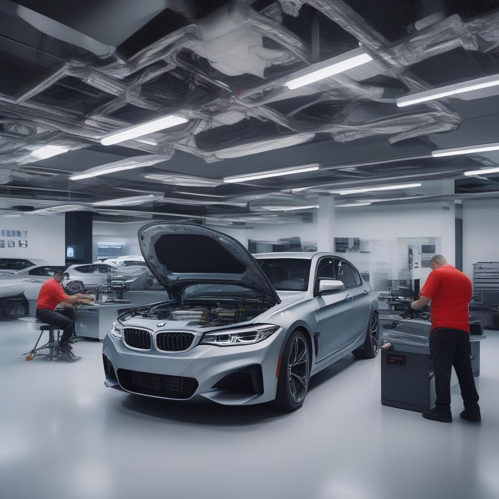 Dịch vụ BMW chính hãng tại Cầu Giấy