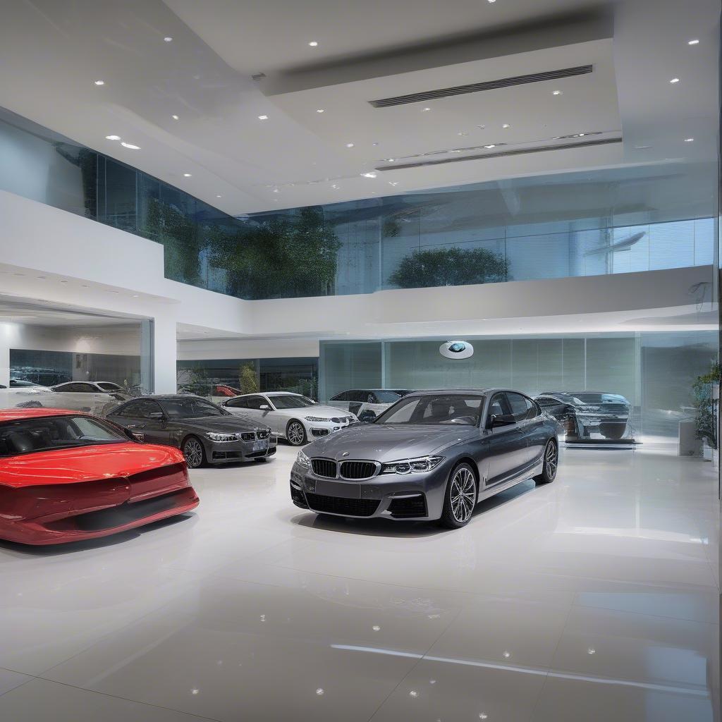 Showroom BMW of Columbia sang trọng