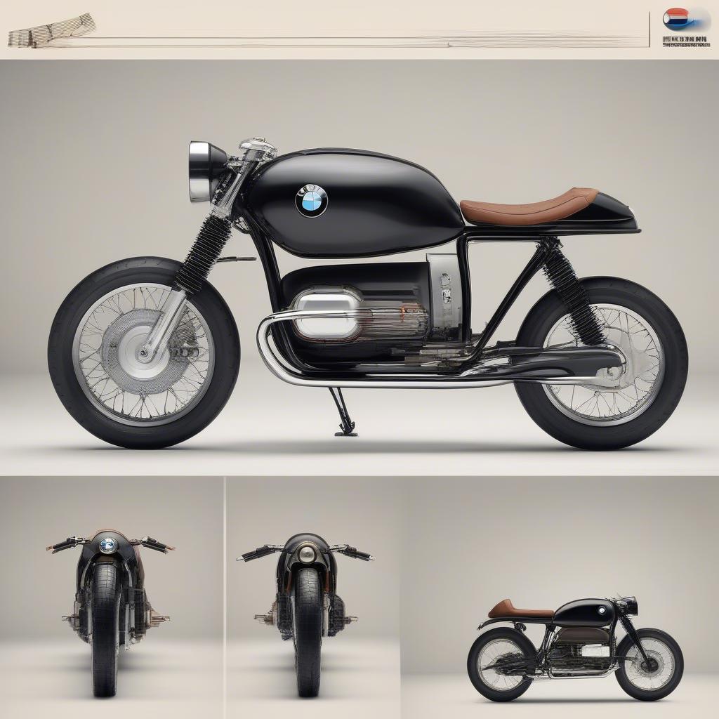 BMW Concept Bike Retro: Thiết kế cổ điển đầy mê hoặc