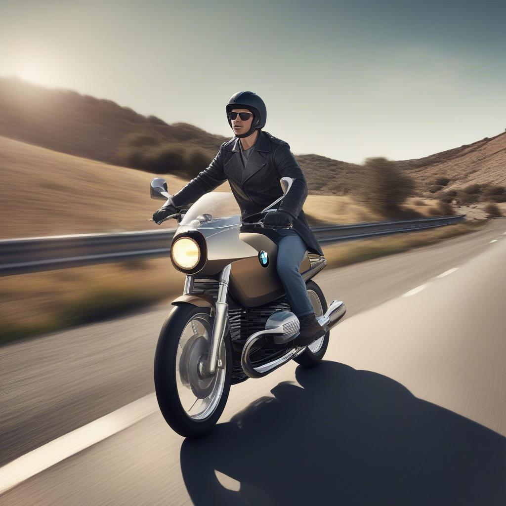 BMW Concept Bike Retro: Trải nghiệm lái xe độc đáo