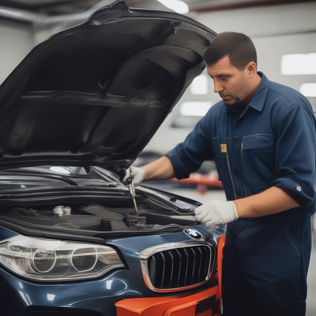 Kiểm tra BMW cũ trước khi mua