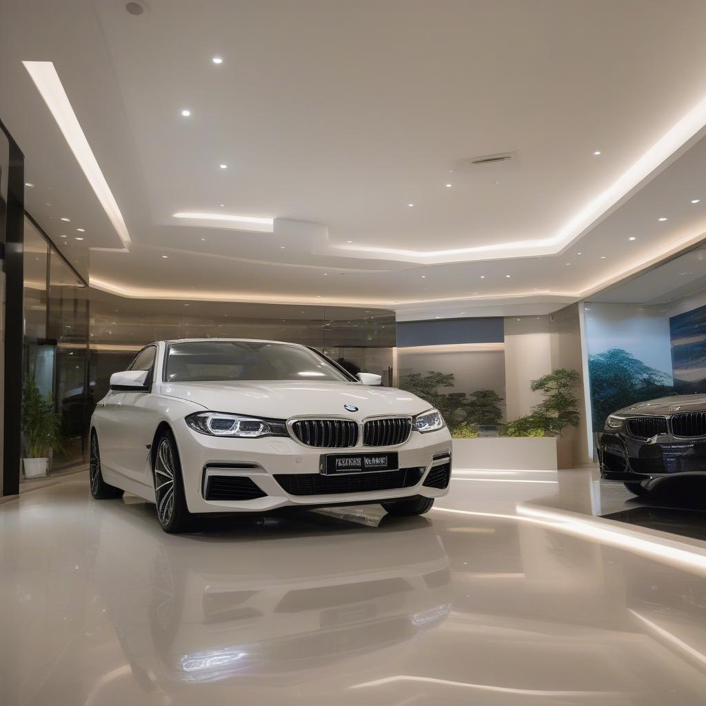 BMW đắt nhất Việt Nam trưng bày tại showroom sang trọng