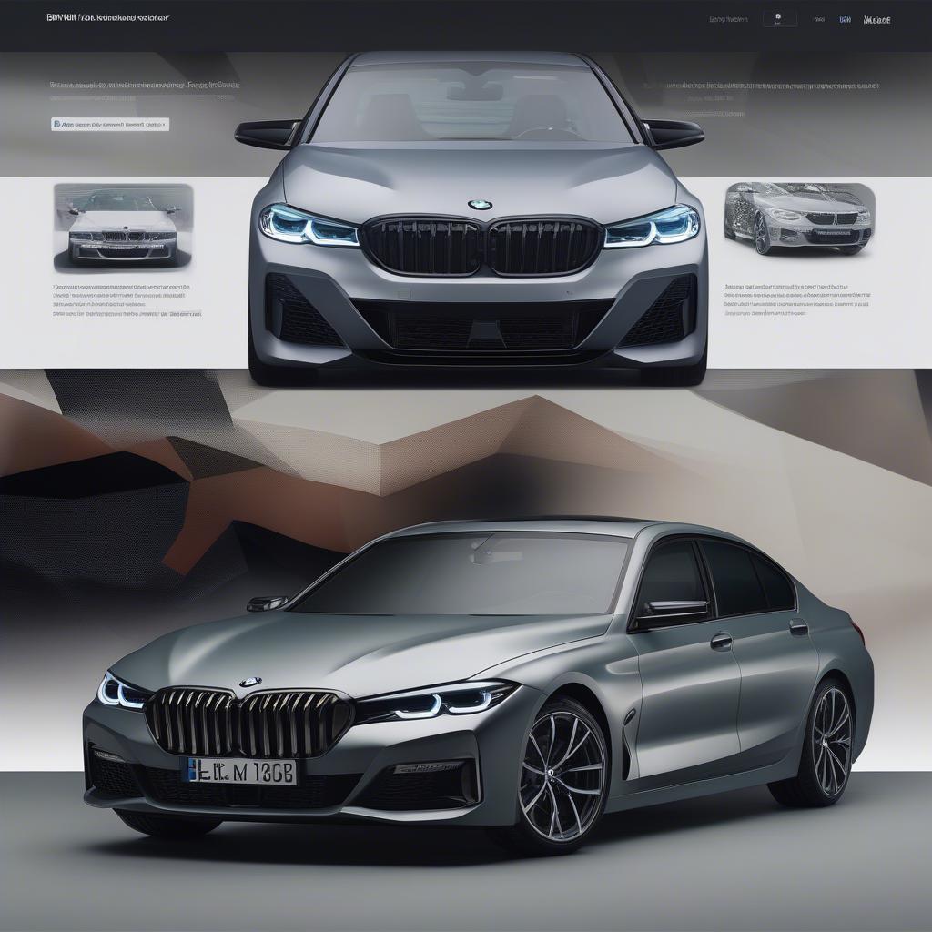 BMW DE Konfigurator - Công cụ hoàn hảo