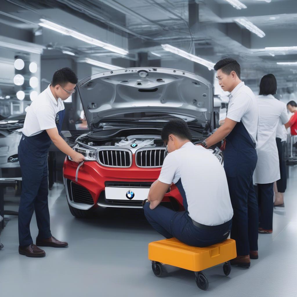 Dịch vụ hậu mãi BMW Cầu Giấy