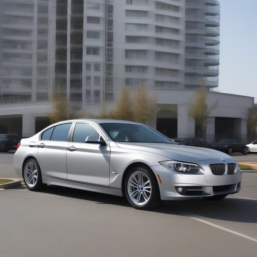 BMW đỗ xe đúng quy định