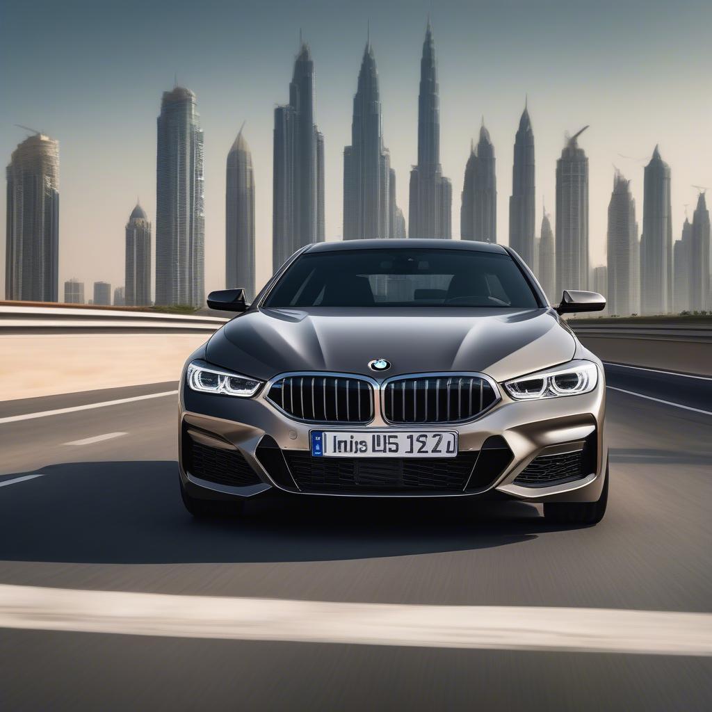 BMW trên đường phố Dubai