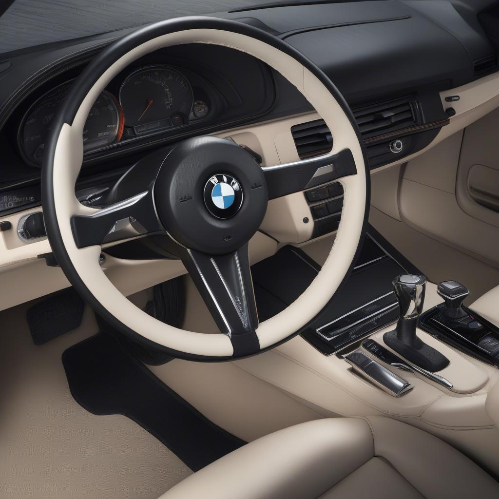 Nội thất và động cơ BMW E3