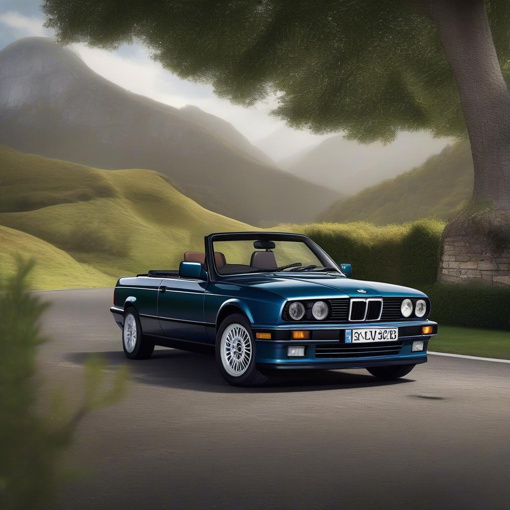 BMW E30 325 Cabriolet Le Parking Ngoại Thất