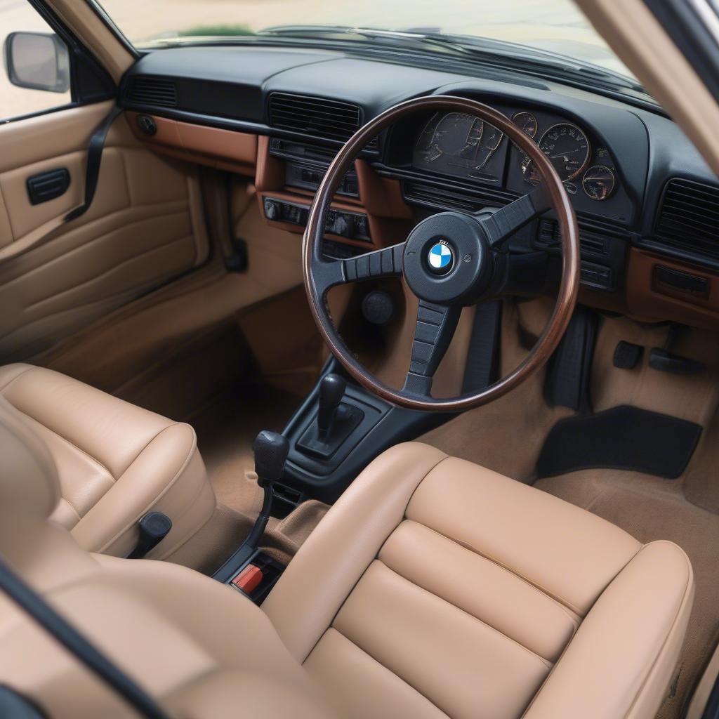 BMW E30 nội thất sang trọng