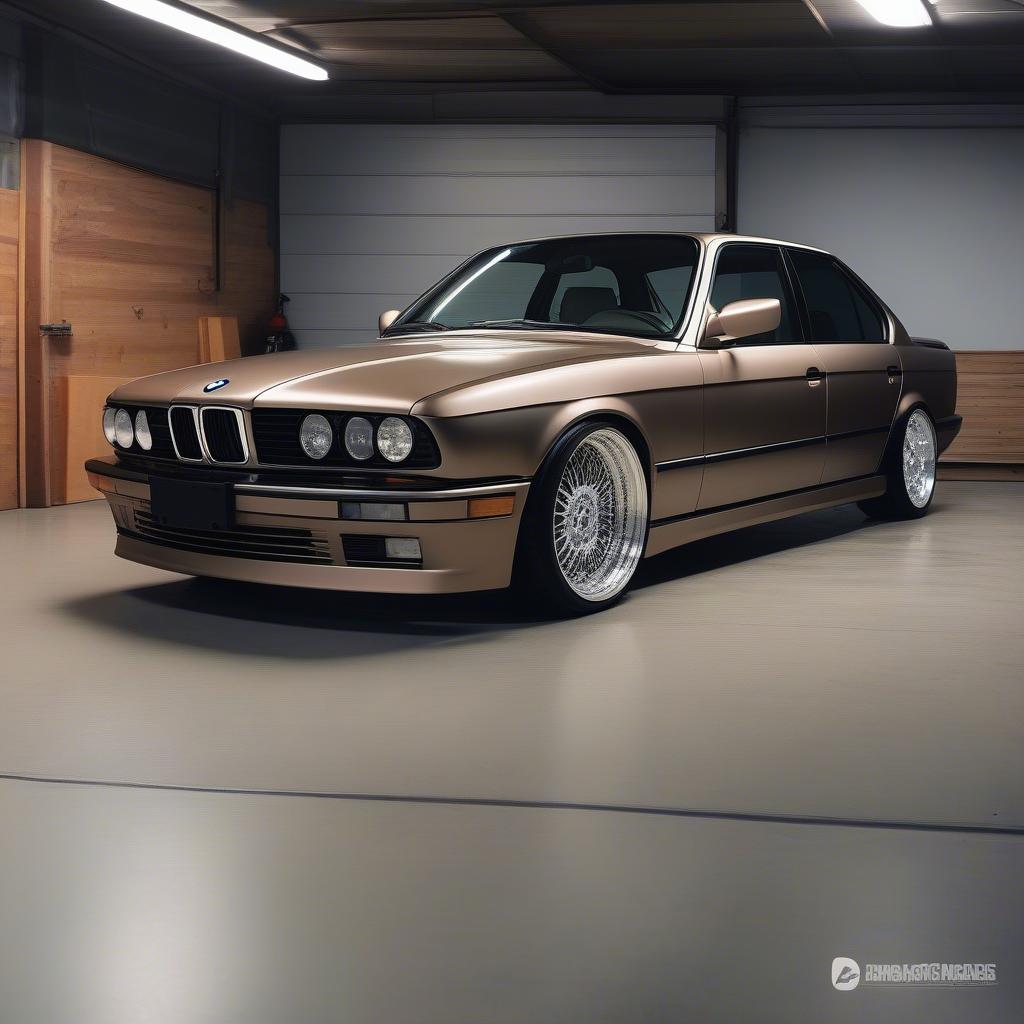 BMW E32 Stance Giá Trị Vượt Thời Gian