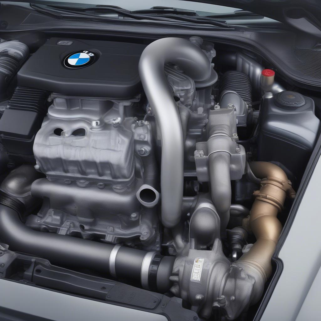 Động cơ Turbo BMW E39 525 TDS