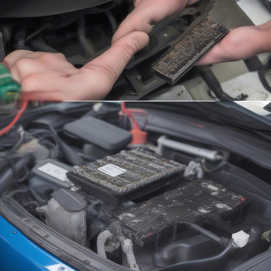 Bảo dưỡng BMW E60 ECU