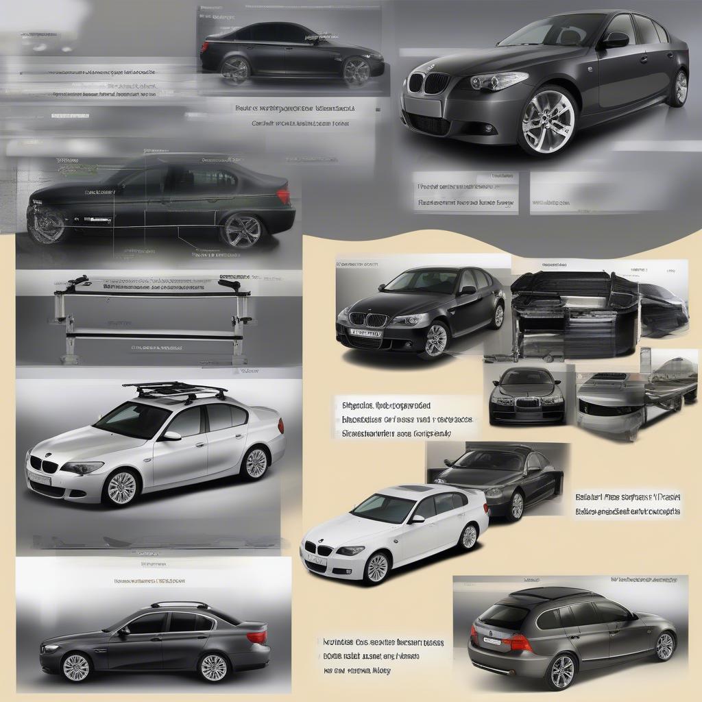 Các loại giá nóc cho BMW E60