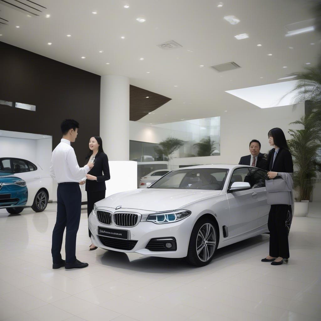 Khách hàng tại BMW Euro Auto Mỹ Đình