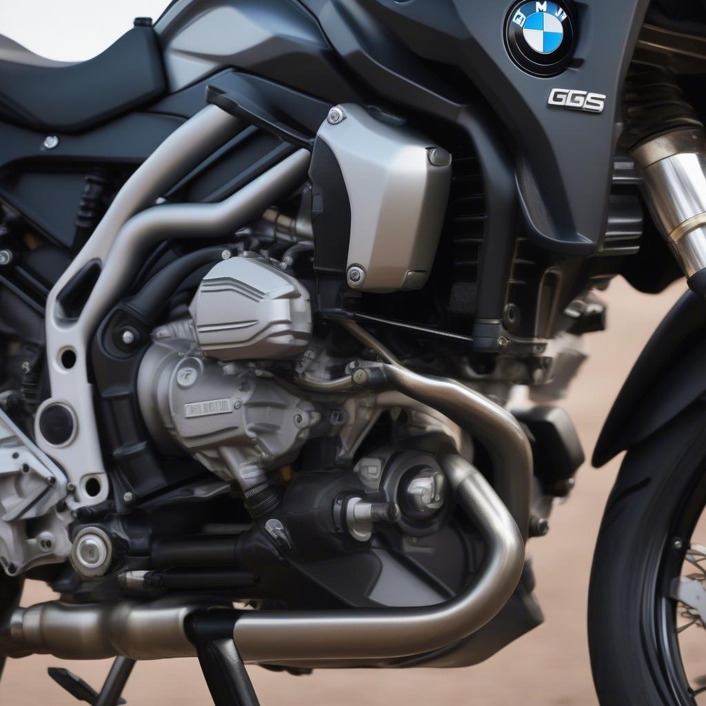 Động cơ mạnh mẽ của BMW F 850 GS