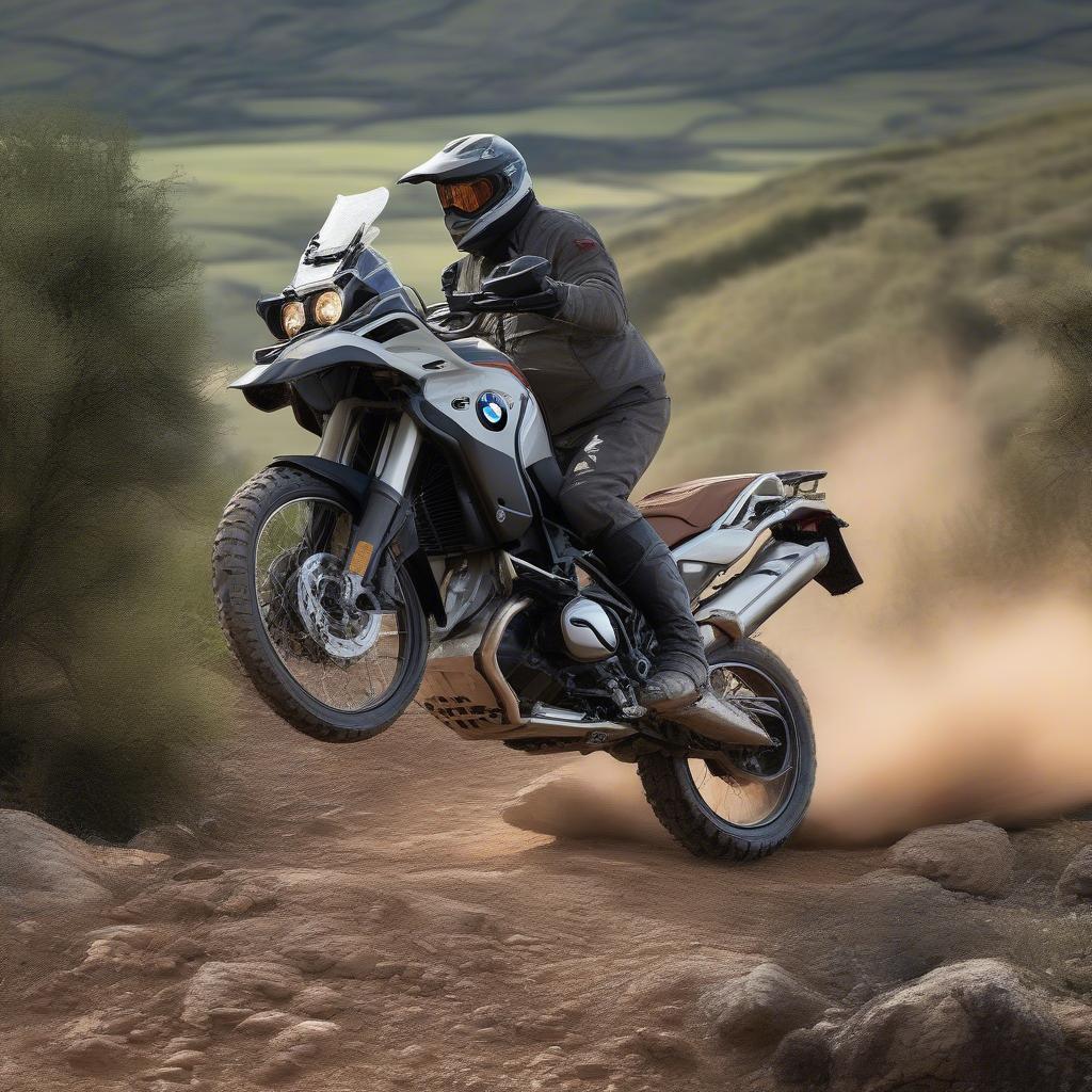 BMW F 850 GS chinh phục địa hình off-road