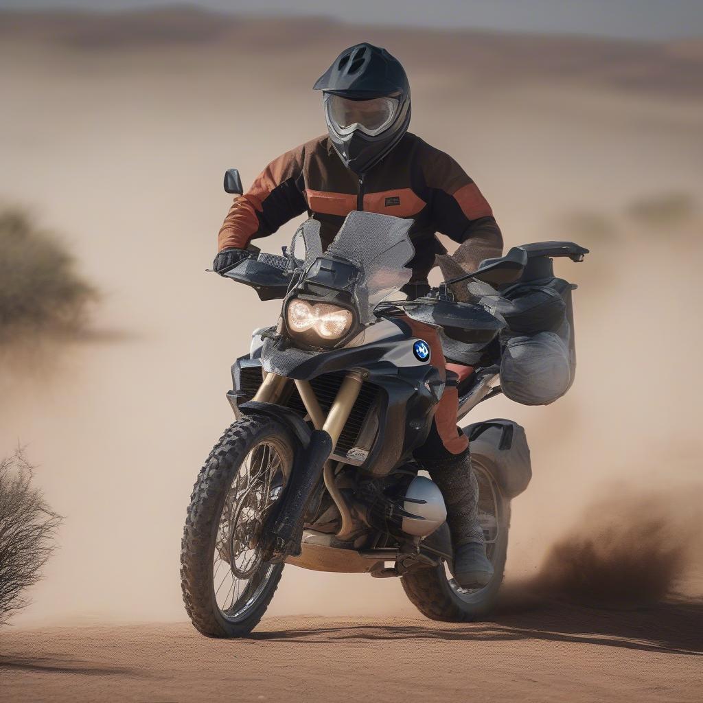 BMW F 850 GS thể hiện khả năng off-road