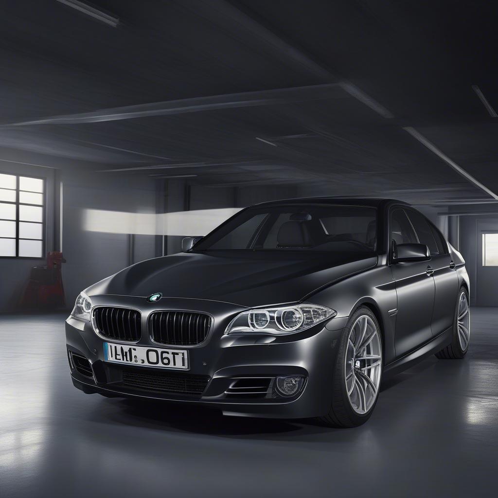 BMW F10 với bộ Felni Hợp Kim Nhôm