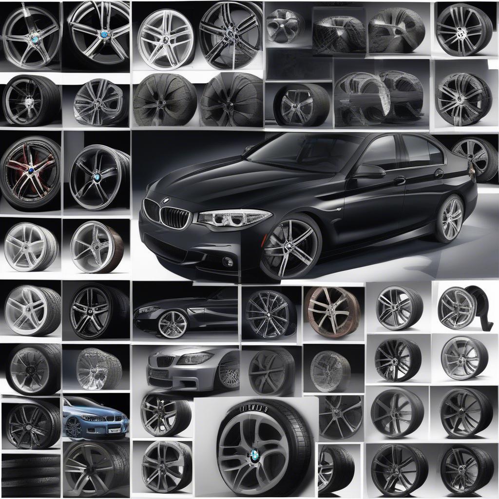 Các kiểu dáng BMW F10 Wheels khác nhau