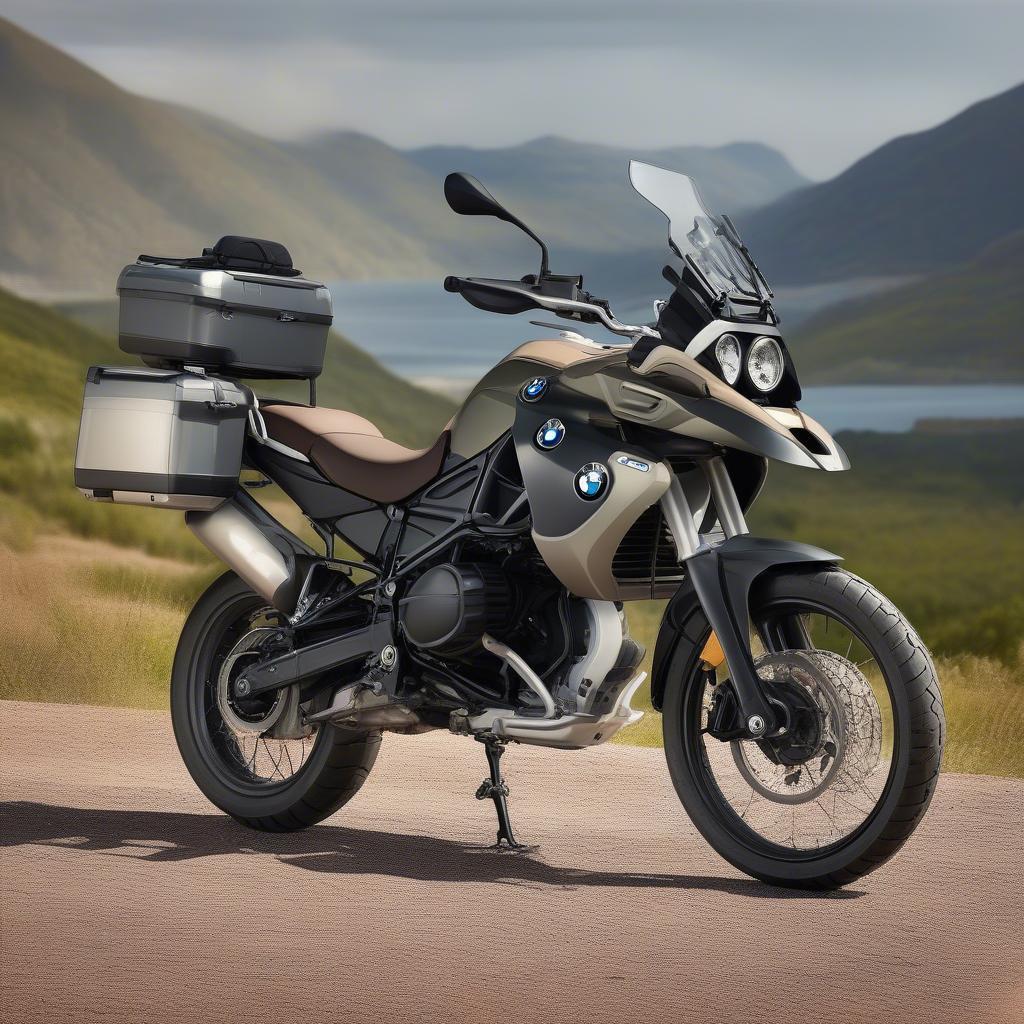 Thiết kế thể thao và sang trọng của BMW F700GS