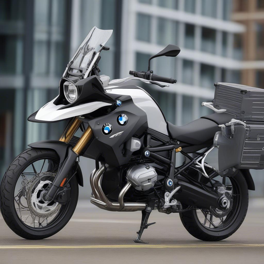 BMW F750GS với thiết kế hiện đại và mạnh mẽ