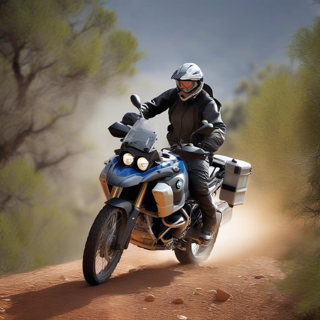 BMW F800GS 2011 Trải Nghiệm Lái