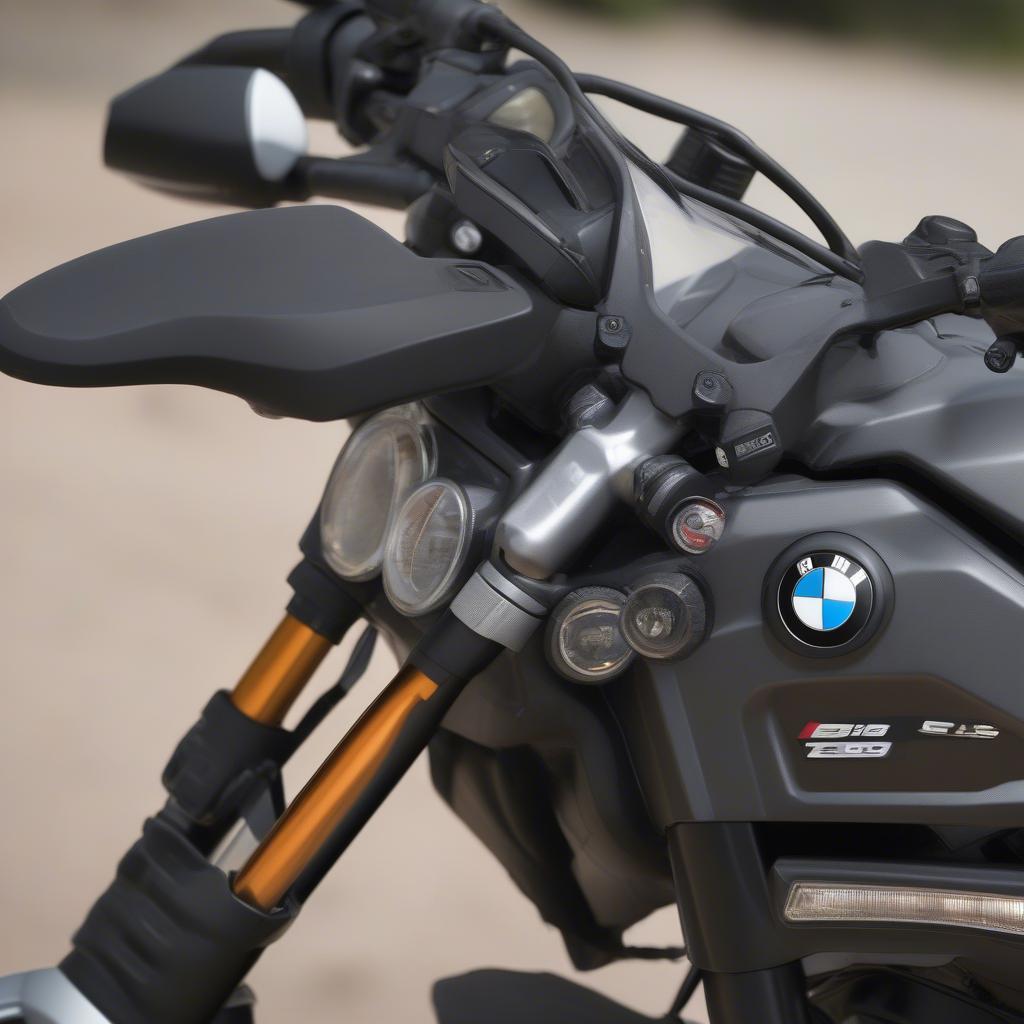 BMW F800GS 2018 830mm: Chi tiết thiết kế