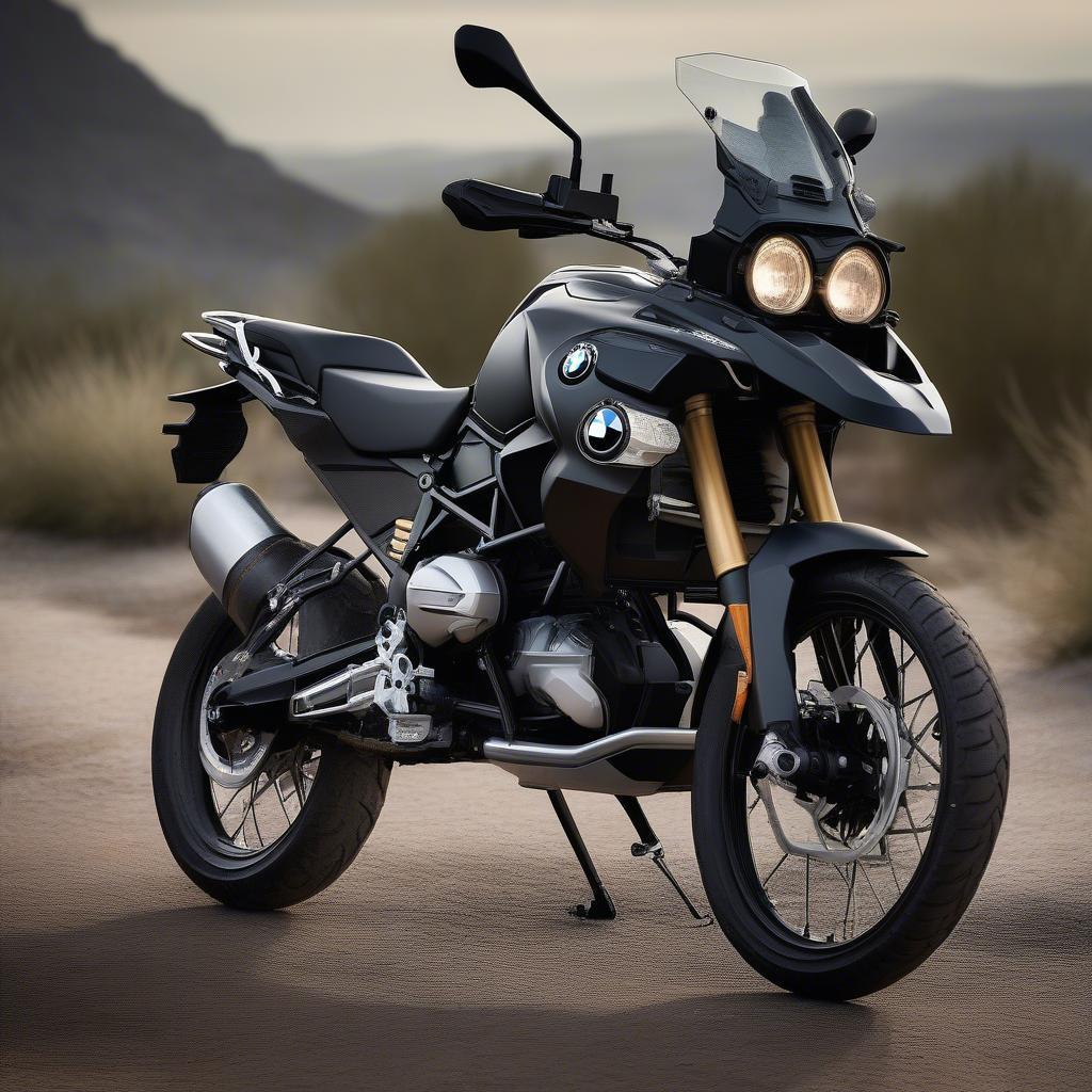 BMW G 310 GS Black với vẻ đẹp huyền bí, mạnh mẽ