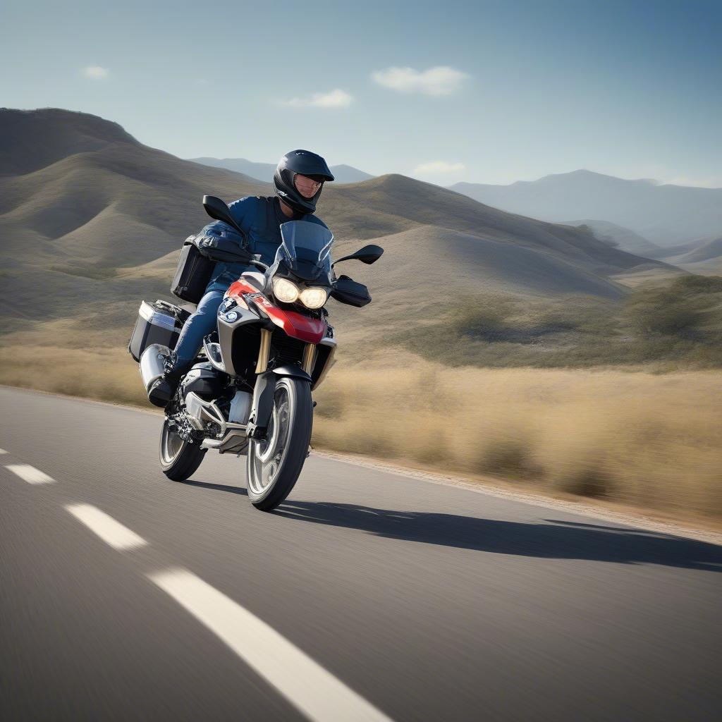 BMW G 310 GS Đường Trường